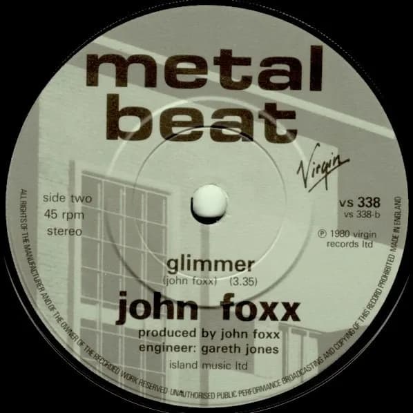 John Foxx — No-One Driving
