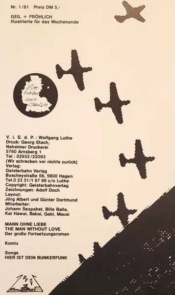 The Wirtschaftswunder — Ich Steh Auf Hagen