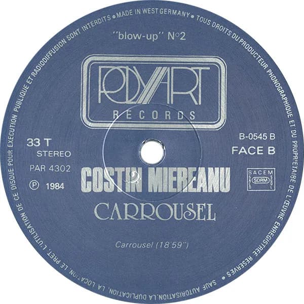 Costin Miereanu — Carrousel