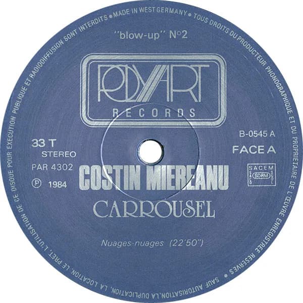 Costin Miereanu — Carrousel