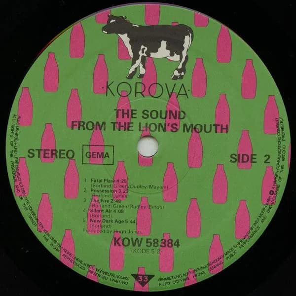 The Sound (2) — From The Lions Mouth