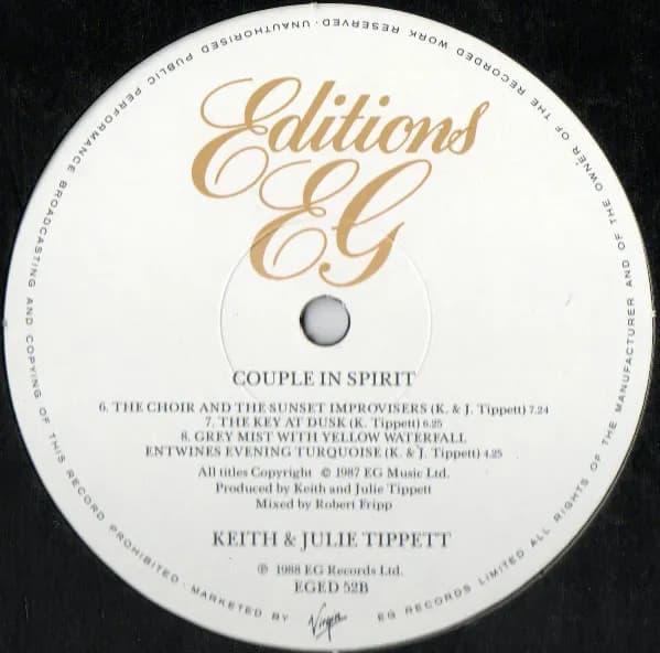 Keith & Julie Tippett — Couple In Spirit