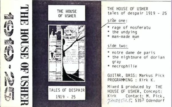 The House Of Usher — Tales Of Despair 1919 - 25