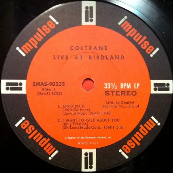 John Coltrane — Live At Birdland