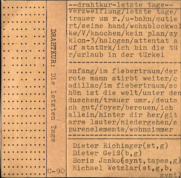 Die Letzten Tage