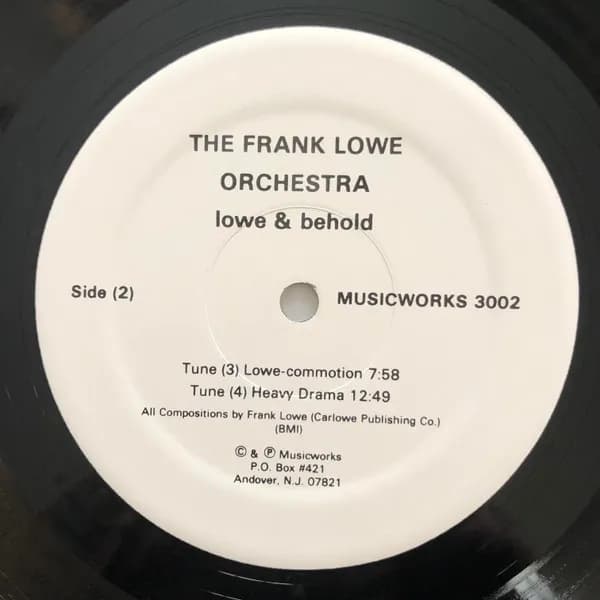 The Frank Lowe Orchestra — Lowe And Behold