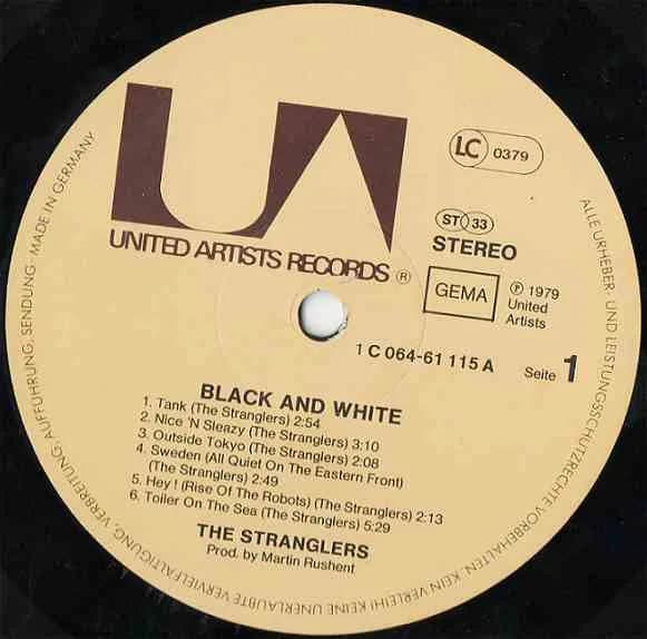 The Stranglers — Black And White