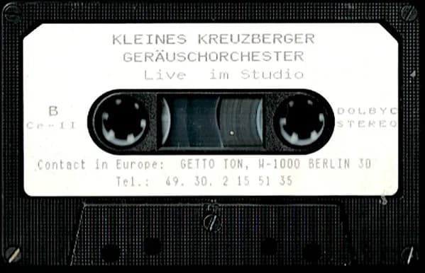 Kleines Kreuzberger Geräuschorchester — Live Im Studio