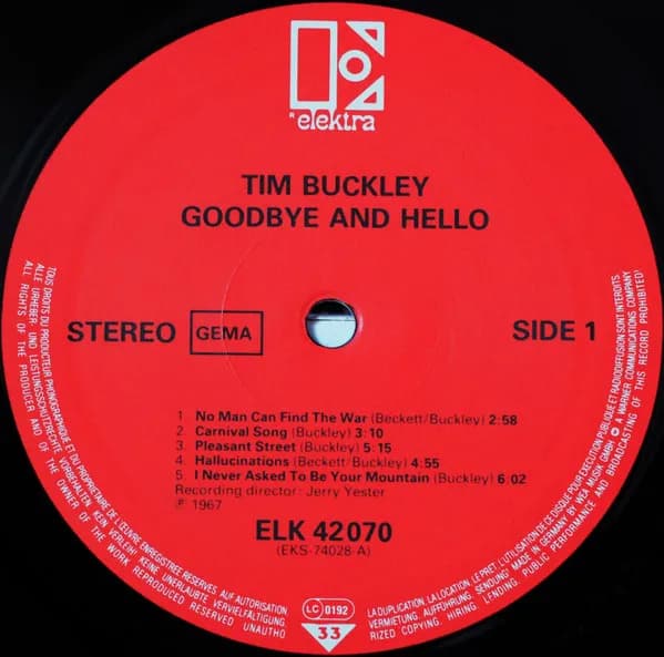 Tim Buckley — Goodbye And Hello