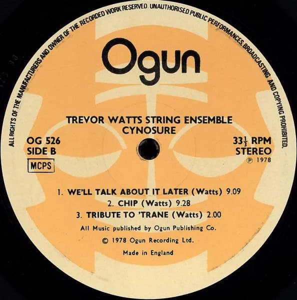 Trevor Watts String Ensemble — Cynosure