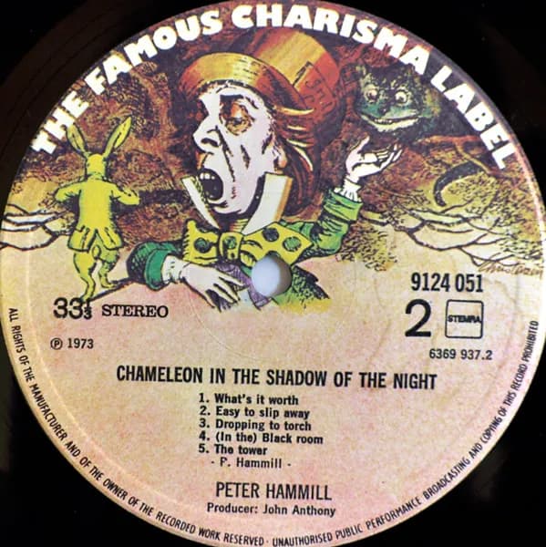 Peter Hammill — Chameleon In The Shadow Of The Night