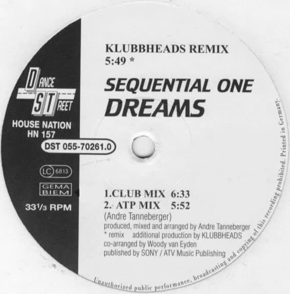 Sequential One — Dreams (Klubbheads Remix)