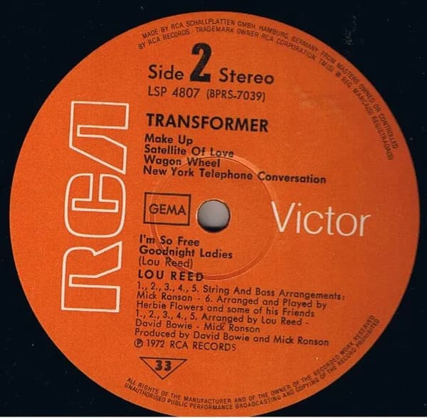Lou Reed — Transformer