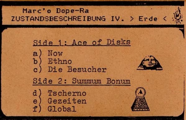 Marco Dobra — Zustandsbeschreibung IV. "ERDE"