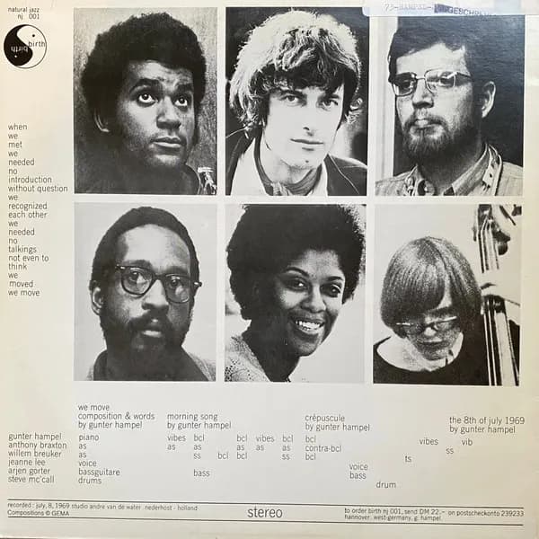 Gunter Hampel — The 8th Of July 1969