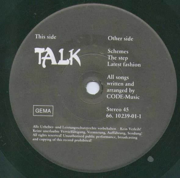 Code 7 — Talk