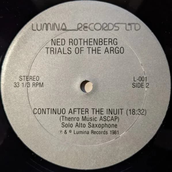 Ned Rothenberg — Trials Of The Argo