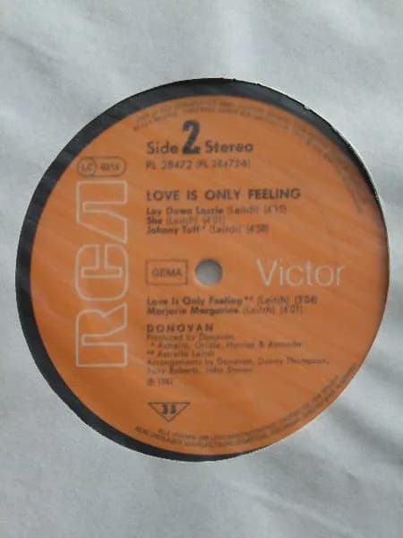 Donovan — Love Is Only Feeling