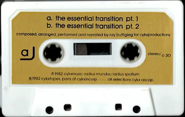 Ray Buttigieg — The Essential Transition / Symphonic Poem No.1