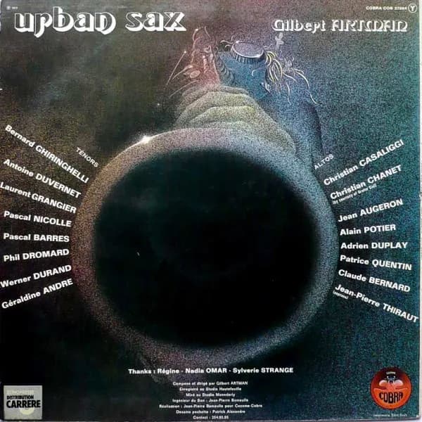Urban Sax, Gilbert Artman — Urban Sax