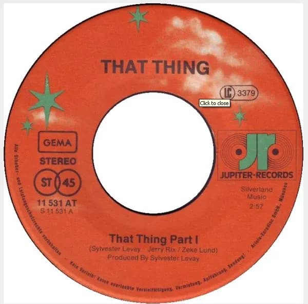 That Thing — That Thing (Part I & II)
