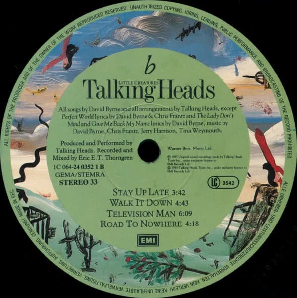 Talking Heads — Little Creatures