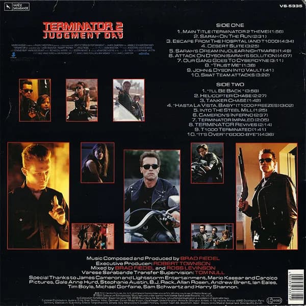 Brad Fiedel — Terminator 2: Judgment Day (Original Motion Picture Soundtrack)