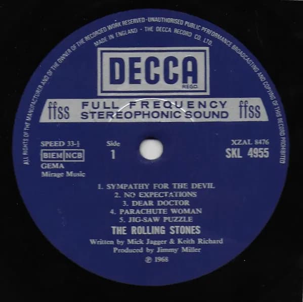 The Rolling Stones — Beggars Banquet