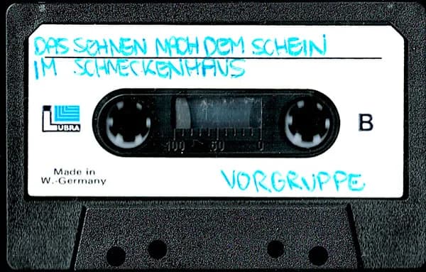 Vorgruppe — Das Sehnen Nach Dem Schein