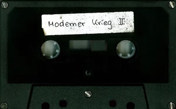Moderner Krieg — Nur Verluste Und Kein Sieg, Das Ist Moderner Krieg