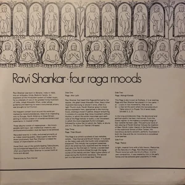 Ravi Shankar — Four Raga Moods