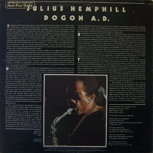 Julius Hemphill — Dogon A.D.