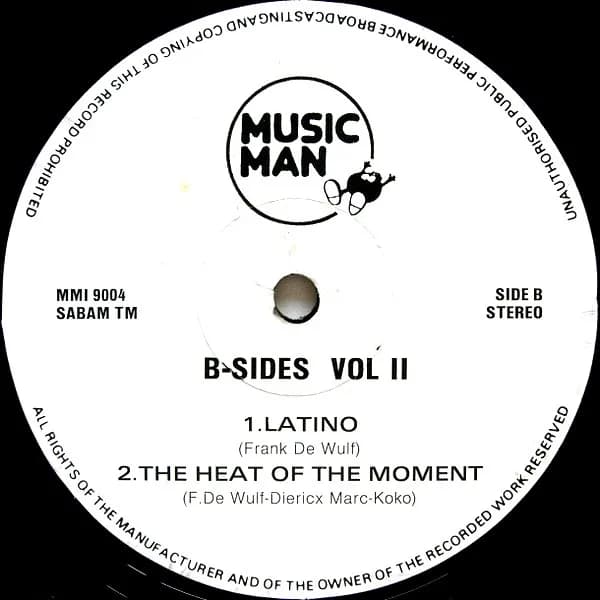 Frank De Wulf — The B-Sides Volume Two