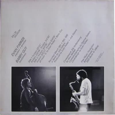 Evan Parker / Barry Guy — Incision