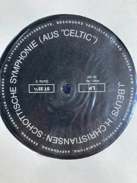 Joseph Beuys / Henning Christiansen — Schottische Symphonie / Requiem Of Art