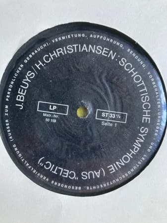 Joseph Beuys / Henning Christiansen — Schottische Symphonie / Requiem Of Art