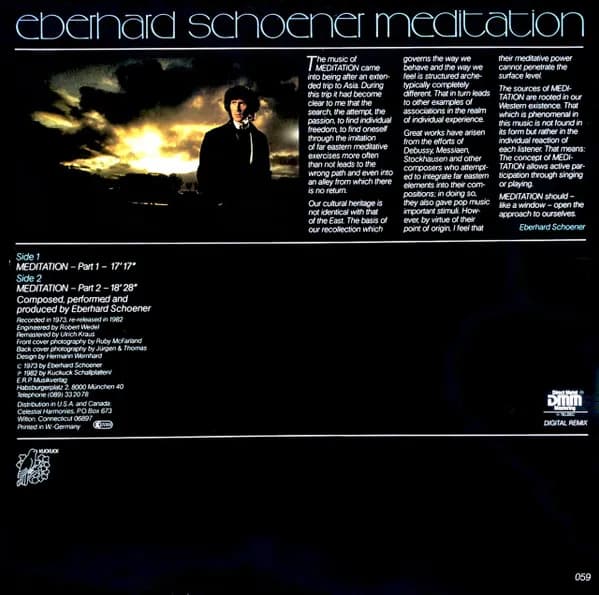 Eberhard Schoener — Meditation