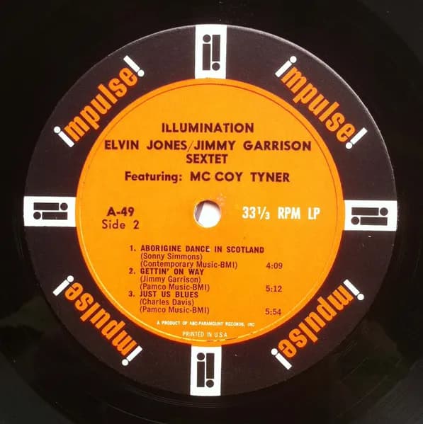 Elvin Jones/Jimmy Garrison Sextet Featuring McCoy Tyner — Illumination!