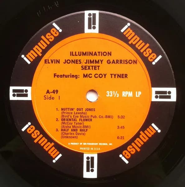 Elvin Jones/Jimmy Garrison Sextet Featuring McCoy Tyner — Illumination!