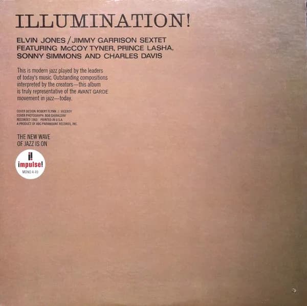 Elvin Jones/Jimmy Garrison Sextet Featuring McCoy Tyner — Illumination!