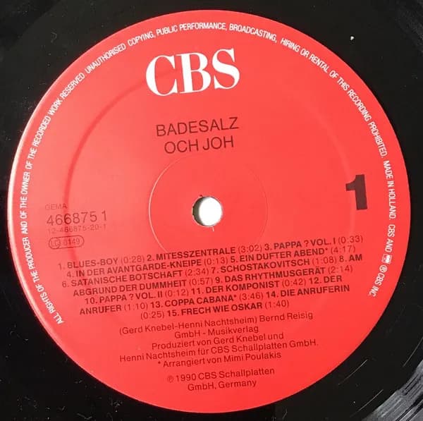 Badesalz — Och Joh