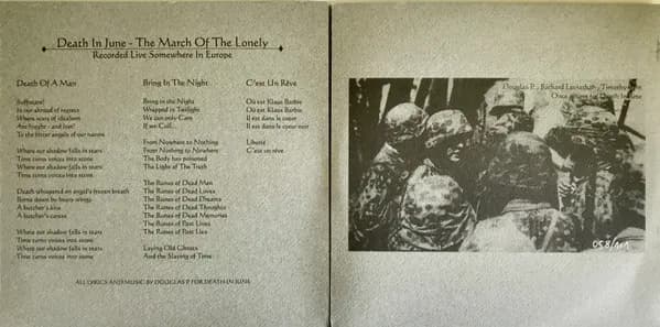 Death In June — The March Of The Lonely
