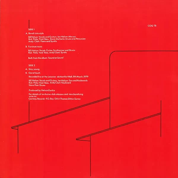 Red Noise (2) — Bill Nelson's Red Noise
