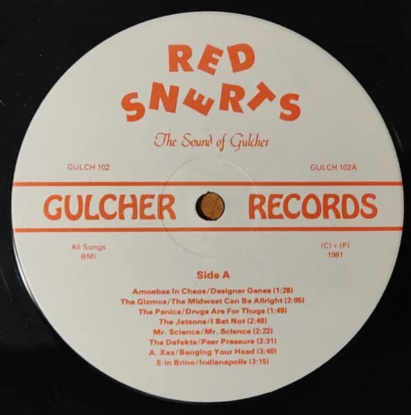 Various — Red Snerts - The Sound Of Gulcher