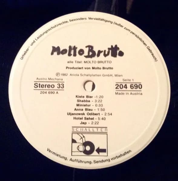 Molto Brutto — Molto Brutto