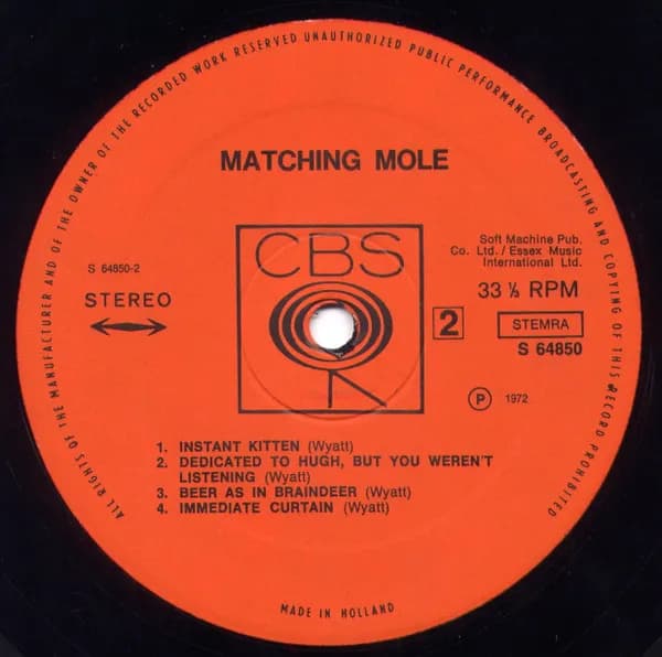 Matching Mole — Matching Mole