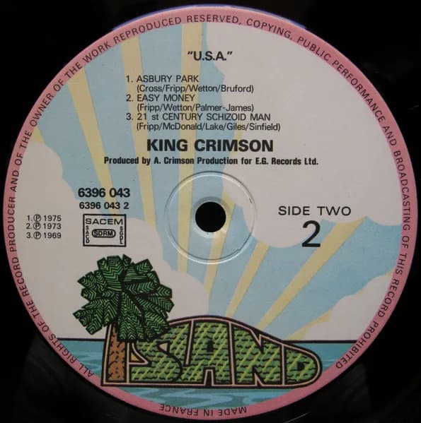 King Crimson — USA
