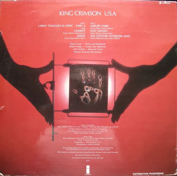King Crimson — USA
