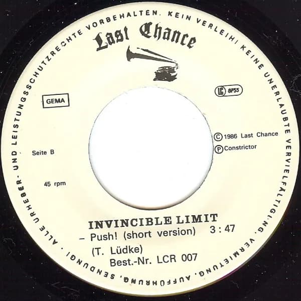 The Invincible Limit — Locate A Stranger / Push!