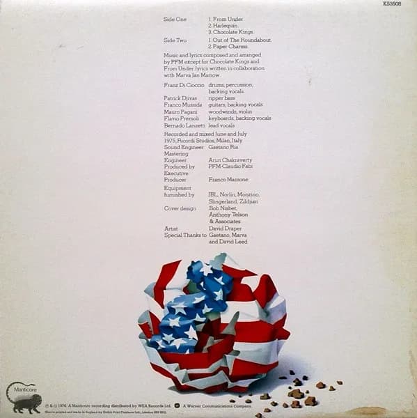 Premiata Forneria Marconi — Chocolate Kings